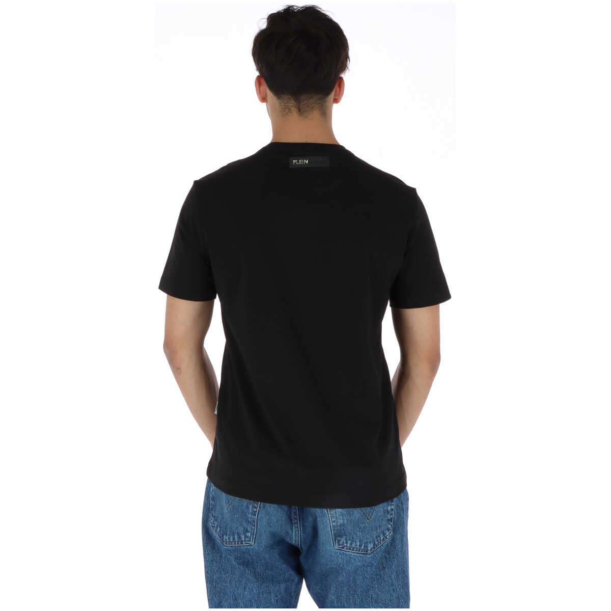 Plein Sport 113 Svartur stuttermabolur karla