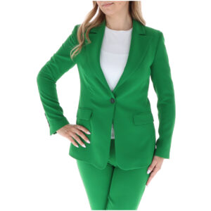 Shop Sol Wears Women’s Blazer Green MD224 at Brands Seekers