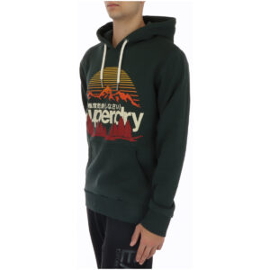 Shop Superdry Men’s Sweatshirt Green M2013146A at Brands Seekers