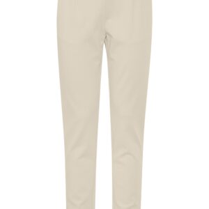 Shop Ichi Women’s Trousers Beige 20105036 at Brands Seekers