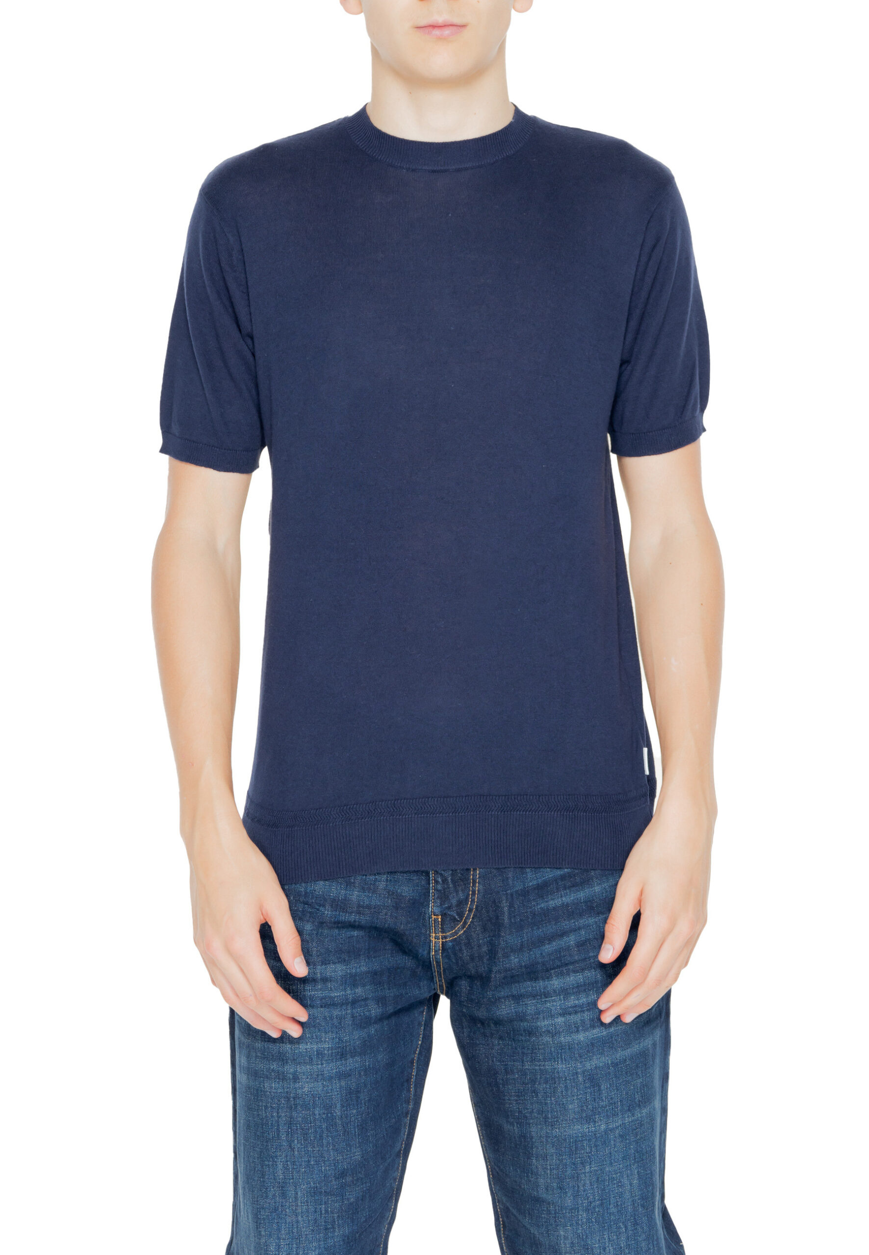Shop Hamaki-ho Men’s Blue T-Shirt ME3078H at Brands Seekers