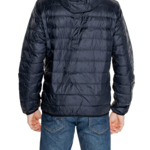 Shop Ea7 Men’s Jacket Packable Down Jacket With Hood Black 8NPB24 PNGPZ at Brands Seekers