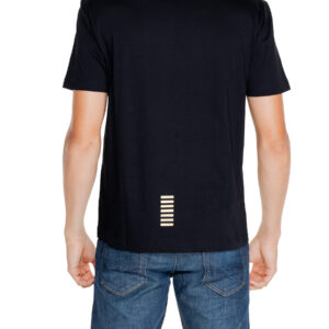 Shop Ea7 Men’s T-Shirt Armani Black 8NPT25 PJVPZ at Brands Seekers