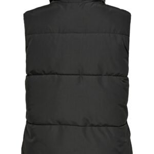 Shop Jacqueline De Yong Women’s Black Gilet 15234210 at Brands Seekers