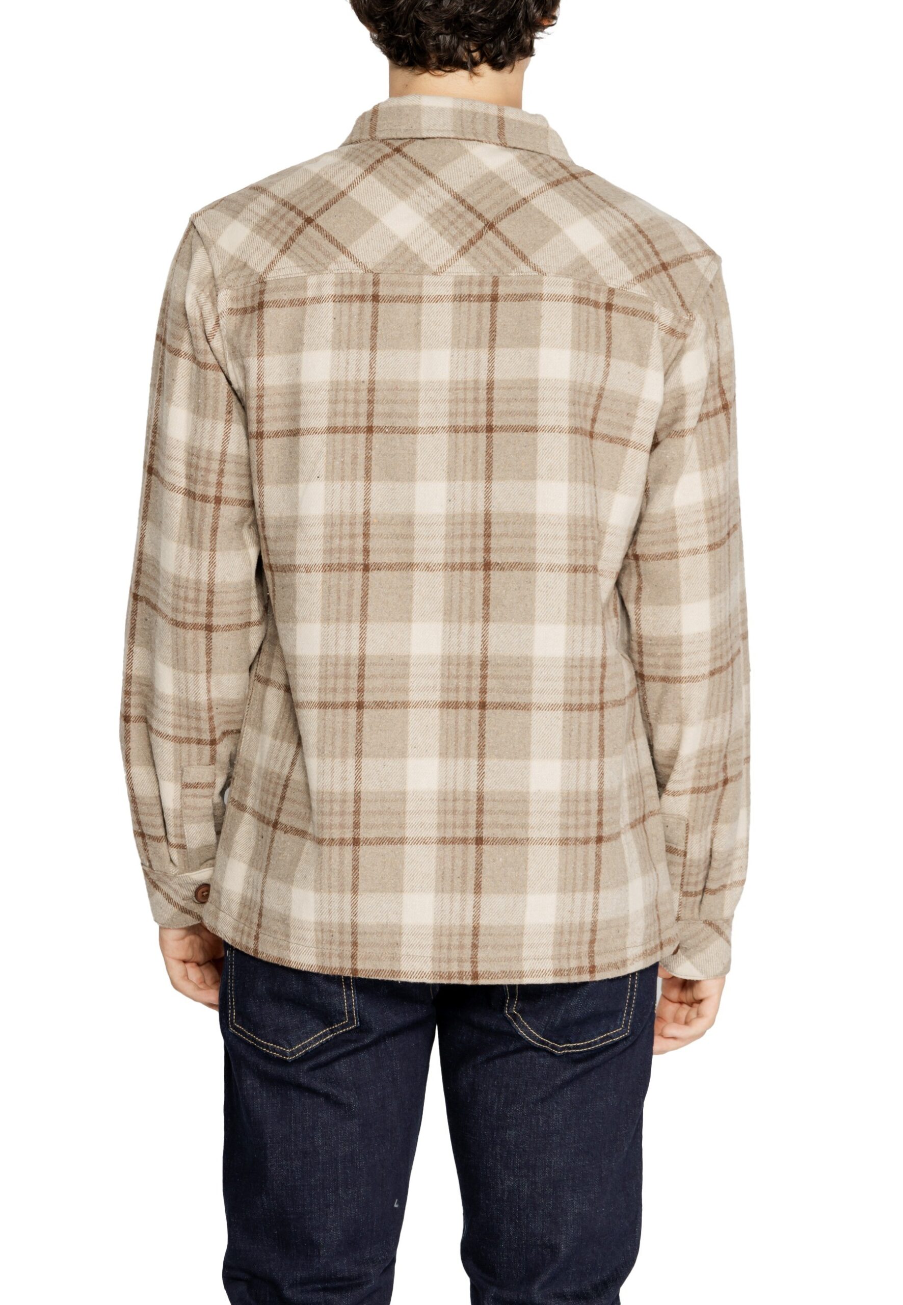 Shop Hamaki-ho Men’s Beige Shirt GBI1581H at Brands Seekers