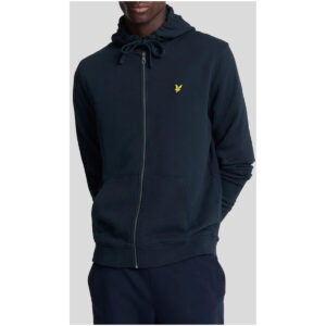 Shop Lyle & Scott Lyle & Scott Men’s Blue Zip Hoodie ML420VOG at Brands Seekers