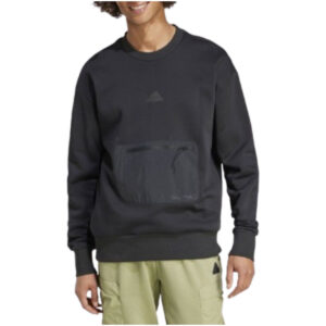 Shop Adidas Men Sweatshirts CE FL CREW Black (IY1521) at Brands Seekers