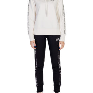 Shop Ea7 Women’s Jumpsuit Cotton Tracksuit Beige 8NTV58 TJQLZ at Brands Seekers