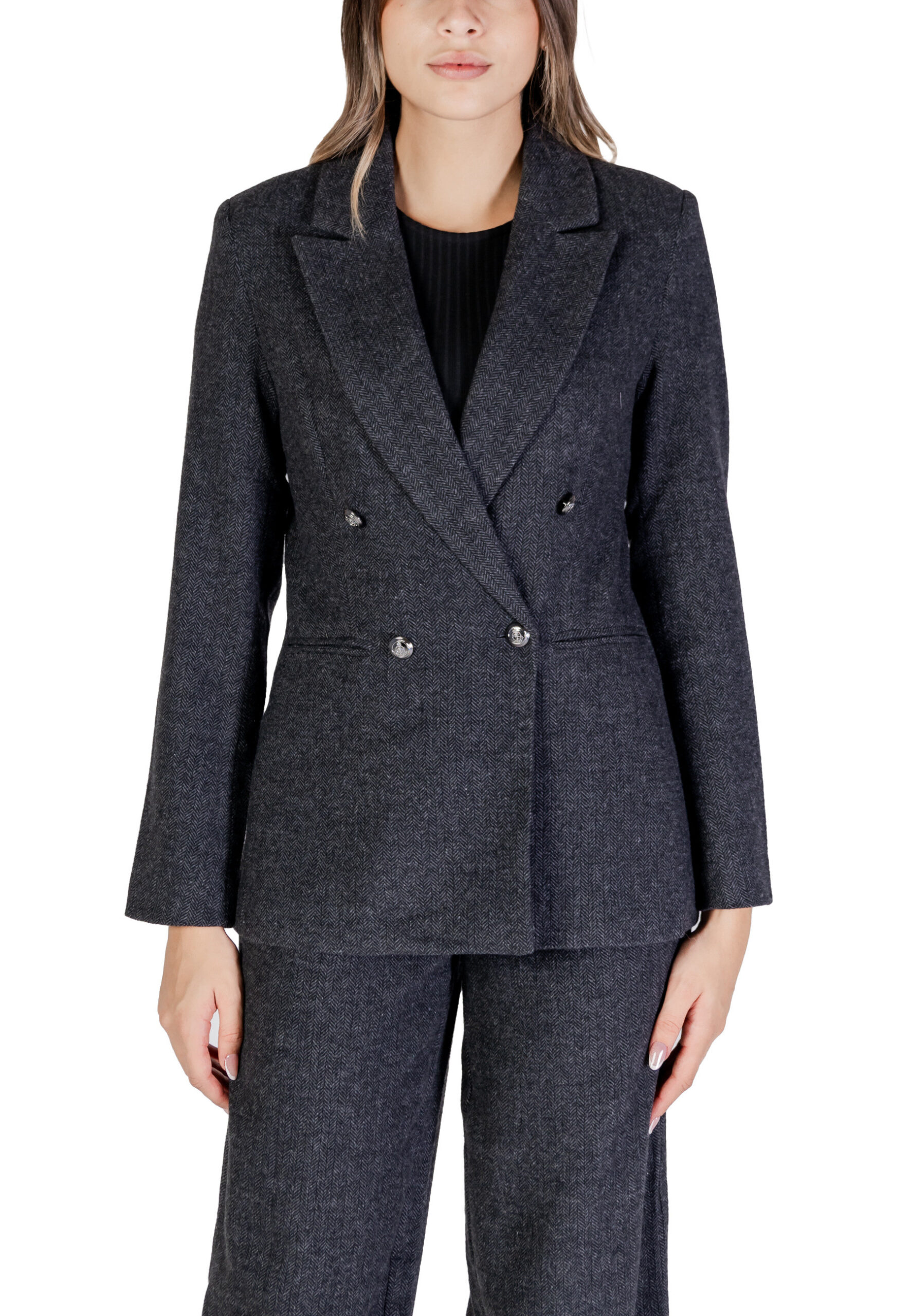 Shop Only Women’s Blazer Grey 15331801 at Brands Seekers