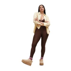 Shop Ugg Women’s T-Shirt Classic Ultra Mini Platform Beige 1135092 at Brands Seekers
