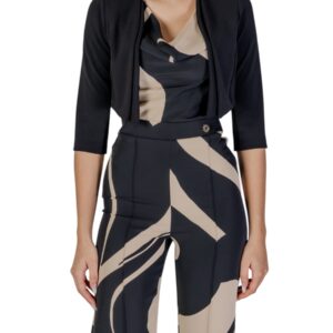Shop Rinascimento Women’s Cardigan Black CFC0122427003 at Brands Seekers
