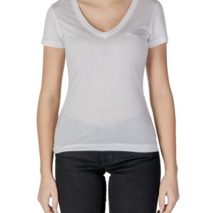 Shop Guess Women’s T-Shirt White W5GP31 KCSX2 at Brands Seekers