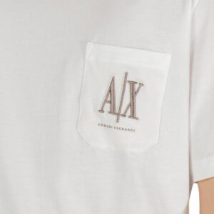 Shop Armani Exchange Men’s T-Shirt White XM000366 AF12308 at Brands Seekers
