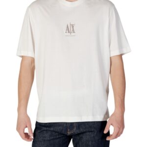 Shop Armani Exchange Men’s T-Shirt Beige XM000363 AF12308 at Brands Seekers