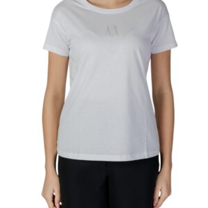 Shop Armani Exchange Women’s T-Shirt White XW000830 AF10356 at Brands Seekers