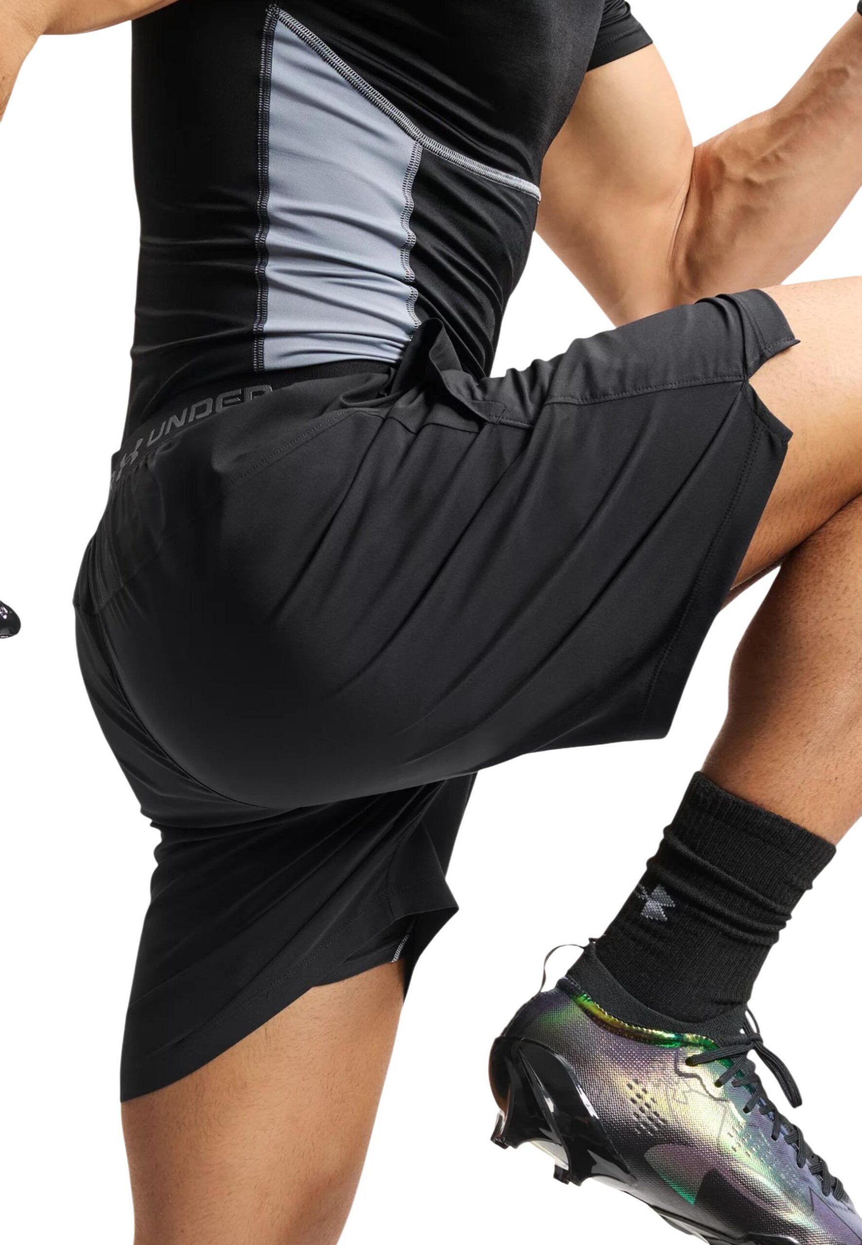 Shop Under Armour Men’s Black Shorts 6009865 at Brands Seekers