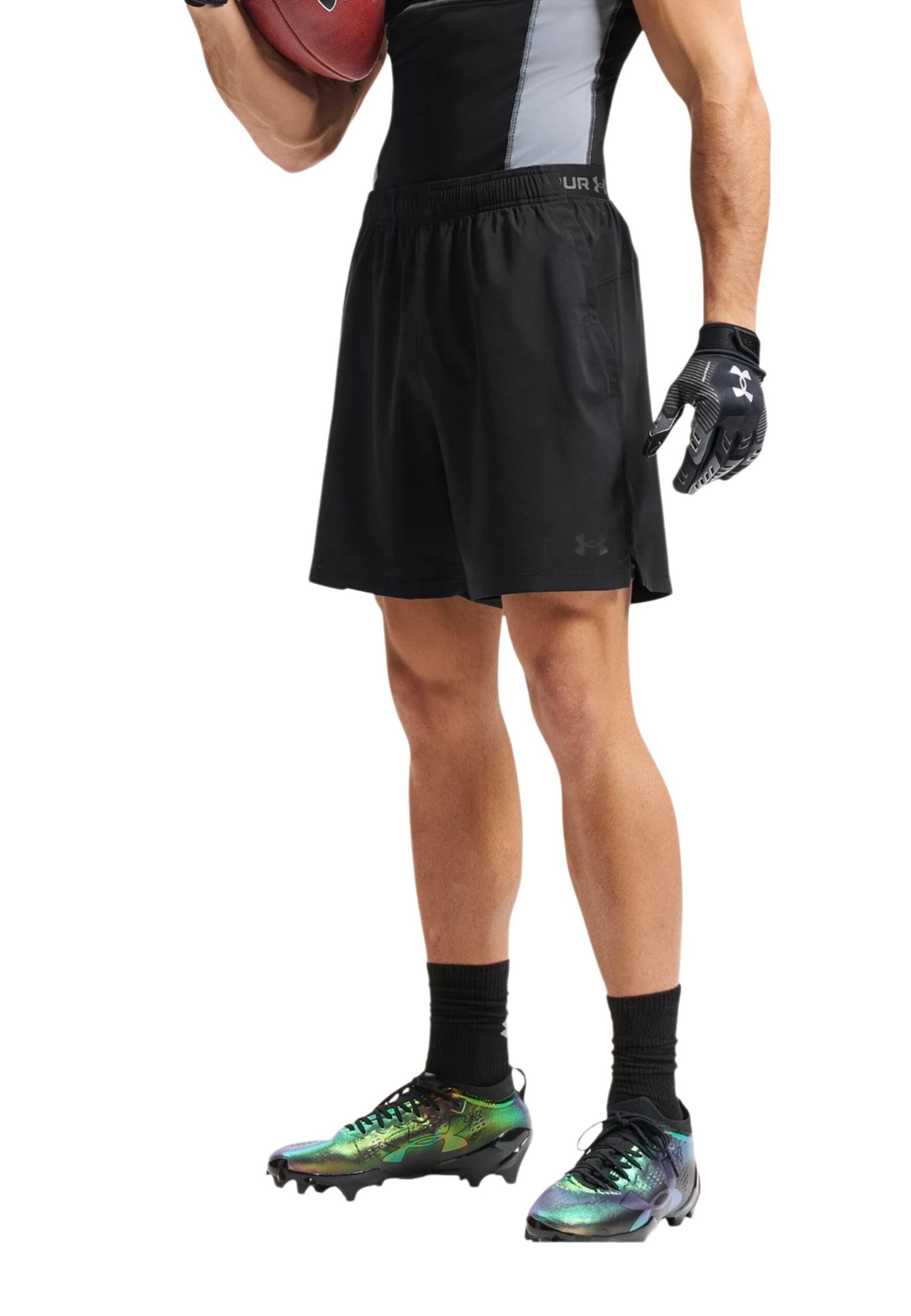 Shop Under Armour Men’s Black Shorts 6009865 at Brands Seekers