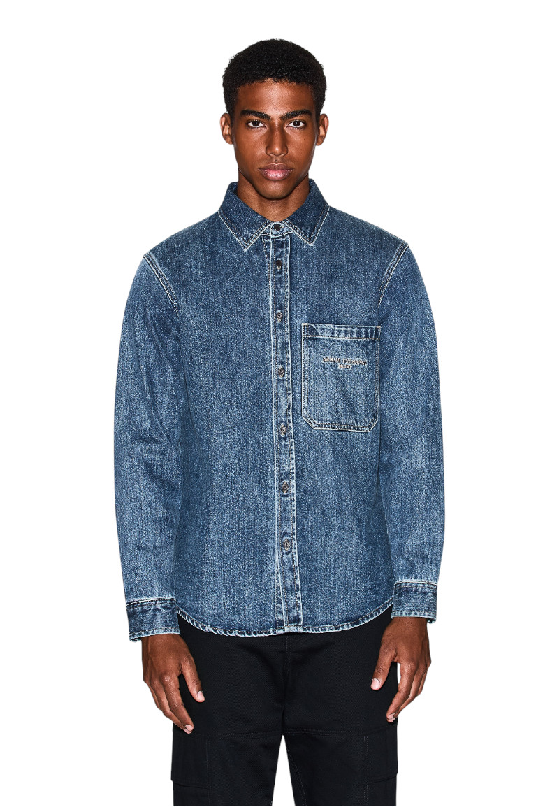 Armani Exchange Moška modra majica 518258 | Brands Seekers