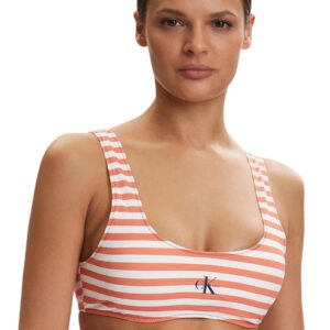 Shop Calvin Klein Jeans Women’s Orange Beachwear BRALETTE at Brands Seekers