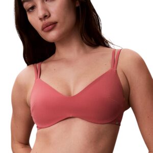 Shop Calvin Klein Jeans Women’s Pink Beachwear BRALETTE at Brands Seekers