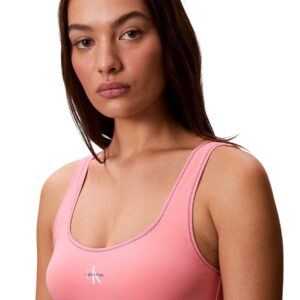 Shop Calvin Klein Jeans Women’s Pink Beachwear BRALETTE at Brands Seekers