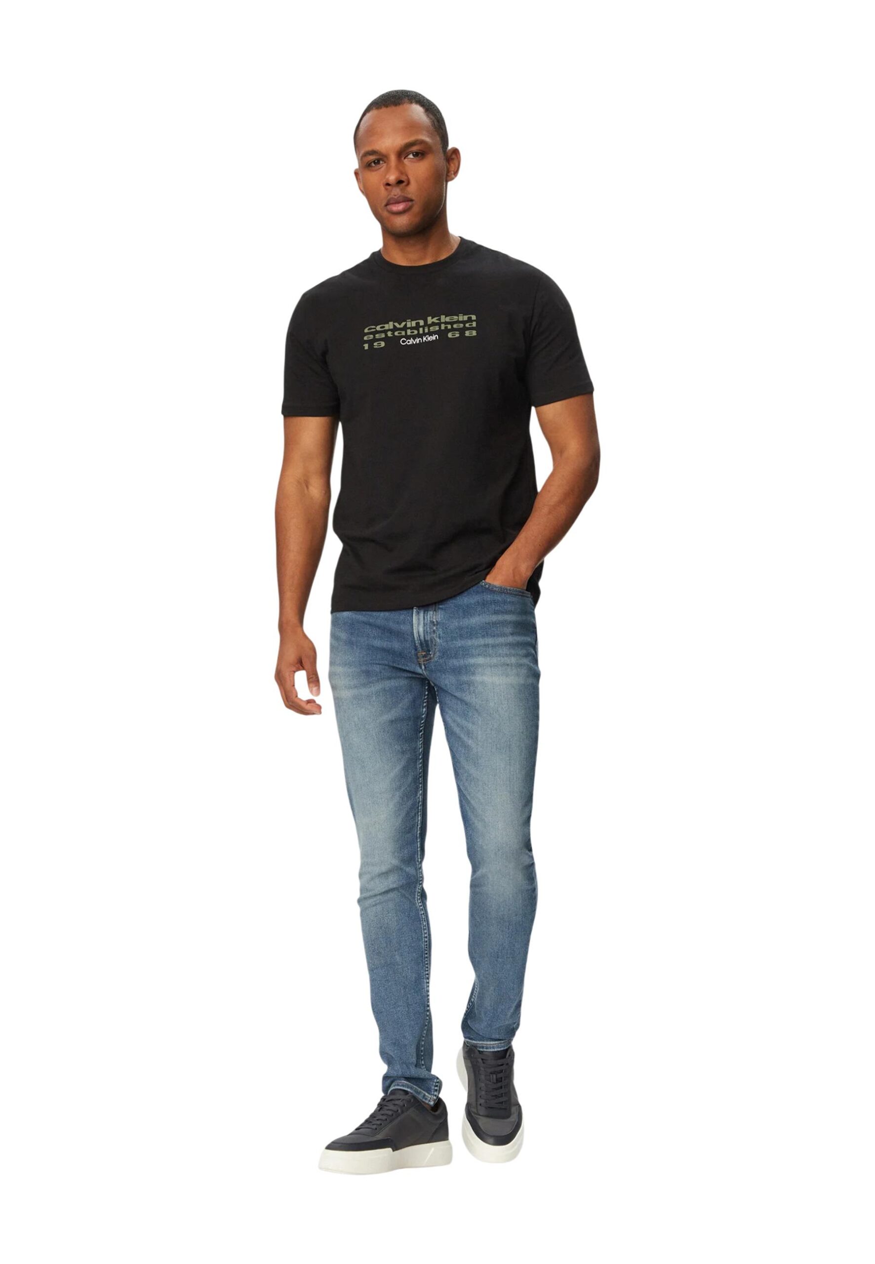 Calvin Klein Blå jeans för män 519718