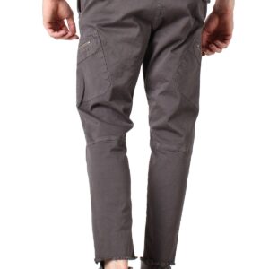 Shop Absolut Joy Men’s Grey Trousers P2972B at Brands Seekers