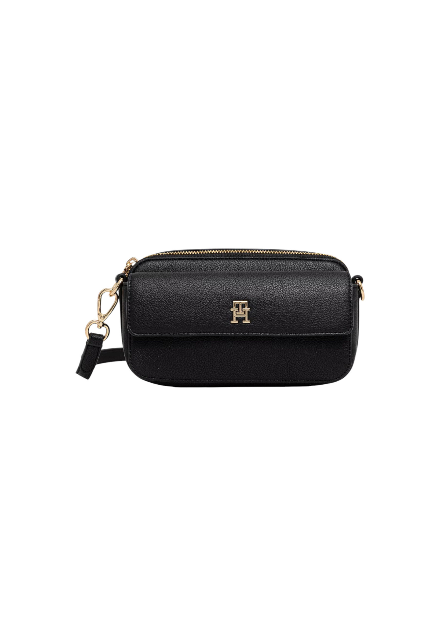 Shop Tommy Hilfiger Women’s Black Camera Bag TH ICON CAMERA BAG at Brands Seekers