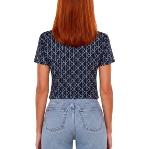 Shop Calvin Klein Jeans Women’s Blue T-Shirt 519915 at Brands Seekers