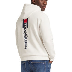 Shop Tommy Hilfiger Jeans Tommy Hilfiger Men’s White Sweatshirt 519925 at Brands Seekers