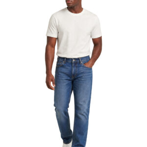 Tommy Hilfiger Men Blue Tommy Hilfiger Jeans Tommy Hilfiger Men's Blue Jeans RYAN SLIM STR side view