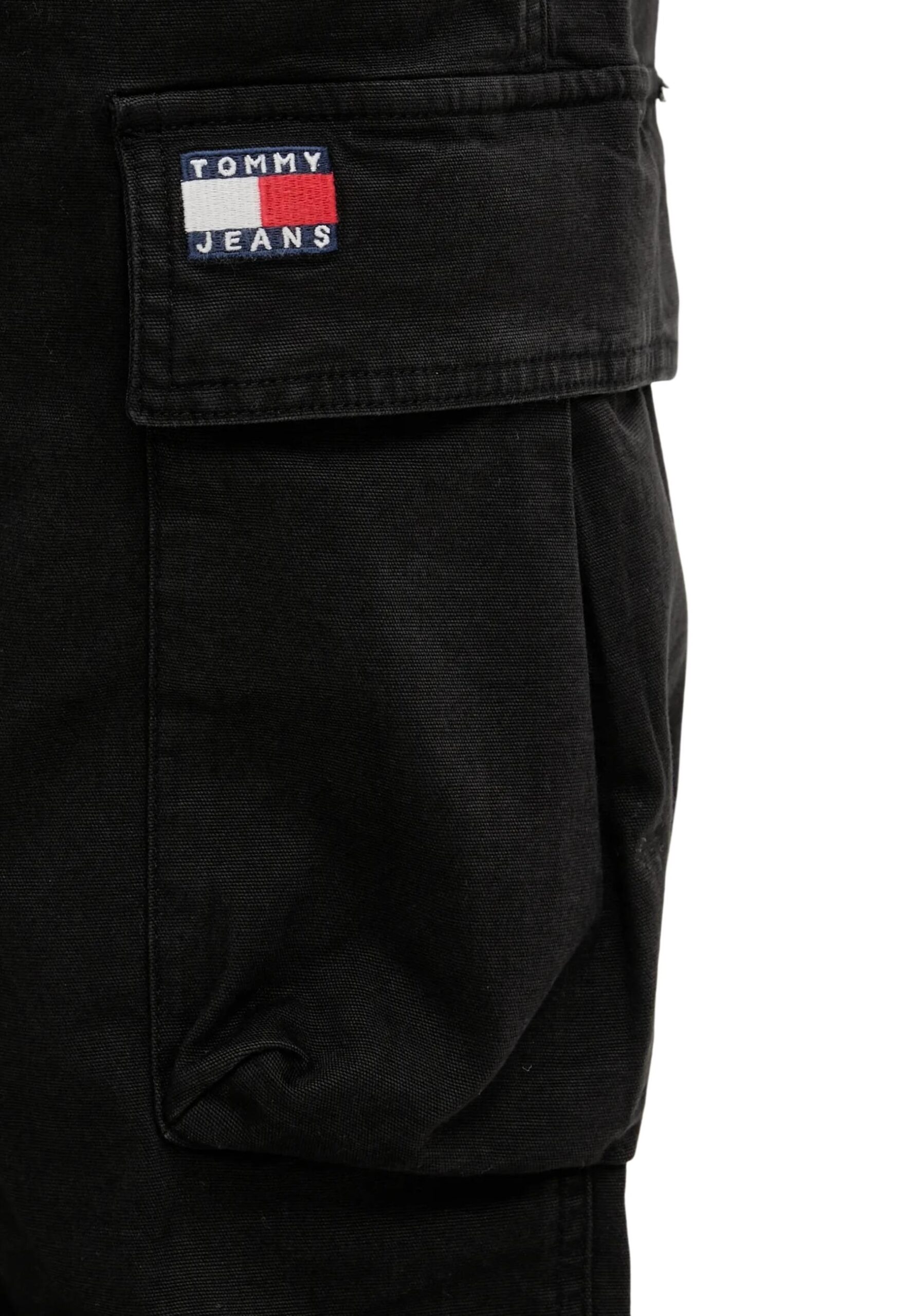 Shop Tommy Hilfiger Jeans Tommy Hilfiger Men’s Black Jeans TJM OTIS CO CANVAS at Brands Seekers