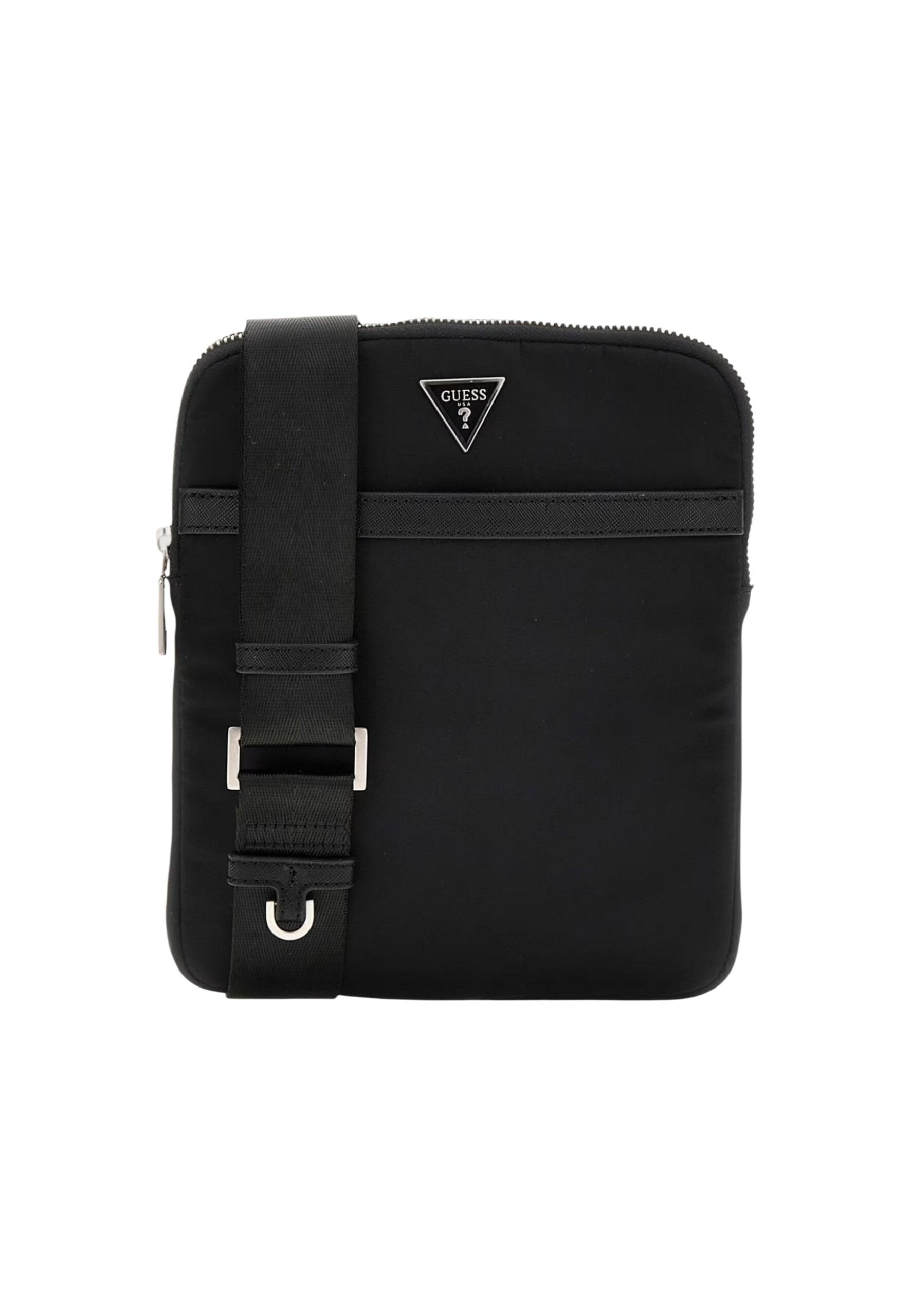Shop Guess Women’s Black Bag MILANO BUMBAG M at Brands Seekers