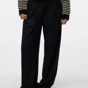 Shop Vero Moda Women’s Black Trouser 10323772 at Brands Seekers