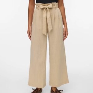 Shop Vero Moda Women’s Beige Trouser 10343569 at Brands Seekers