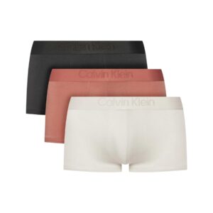 Shop Calvin Klein Underwear Men’s Grey Underwear LOW RISE TRUNK 3PK at Brands Seekers
