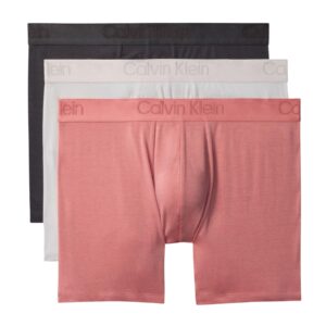 Shop Calvin Klein Underwear Men’s Grey Underwear Boxer Brief 3PK at Brands Seekers