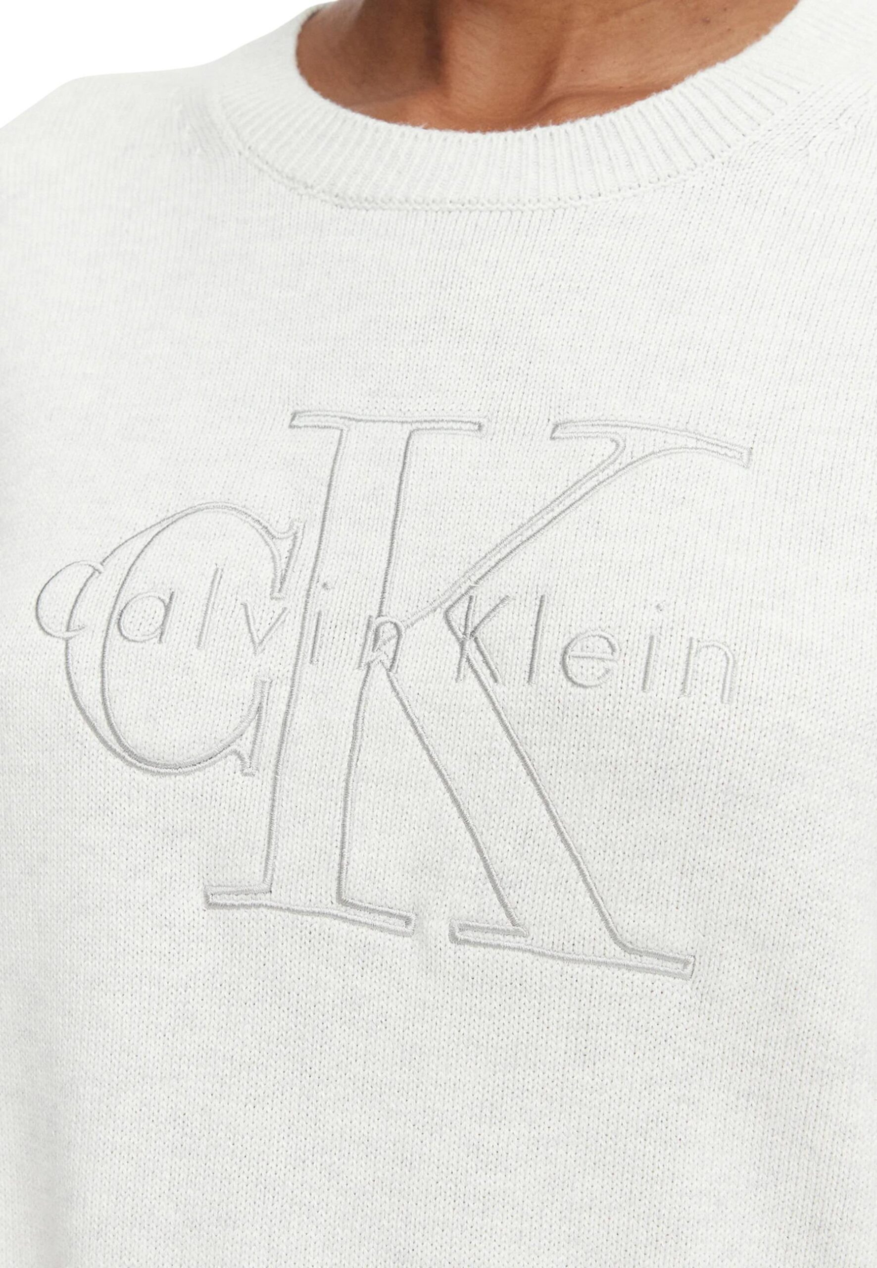 Calvin Klein Jeans en maille blanche féminine 2475175