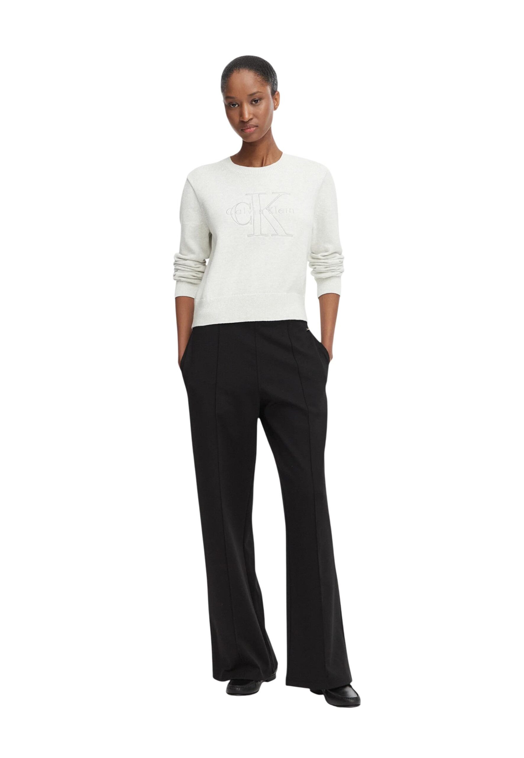 Calvin Klein Jeans en maille blanche féminine 2475175