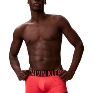 Shop Calvin Klein Underwear Men’s Blue Underwear LOW RISE TRUNK 3PK at Brands Seekers