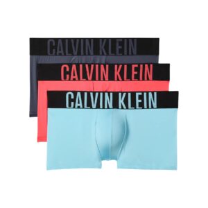 Shop Calvin Klein Underwear Men’s Blue Underwear LOW RISE TRUNK 3PK at Brands Seekers