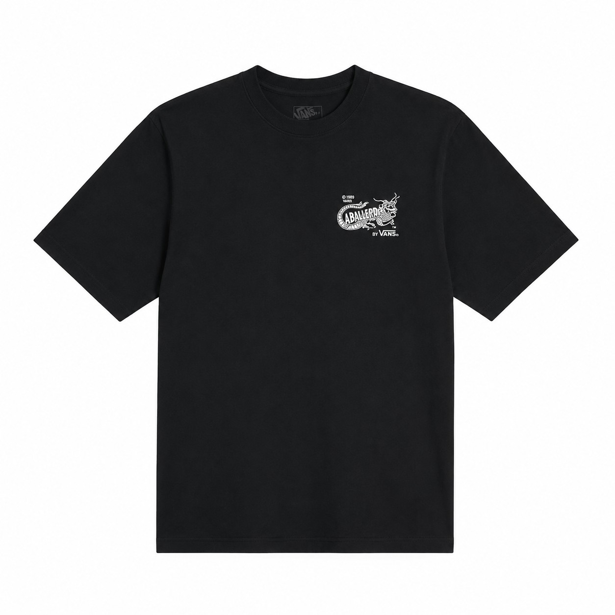 Itim na T-shirt ng Lalaki ng Vans VN000XHBBLK1