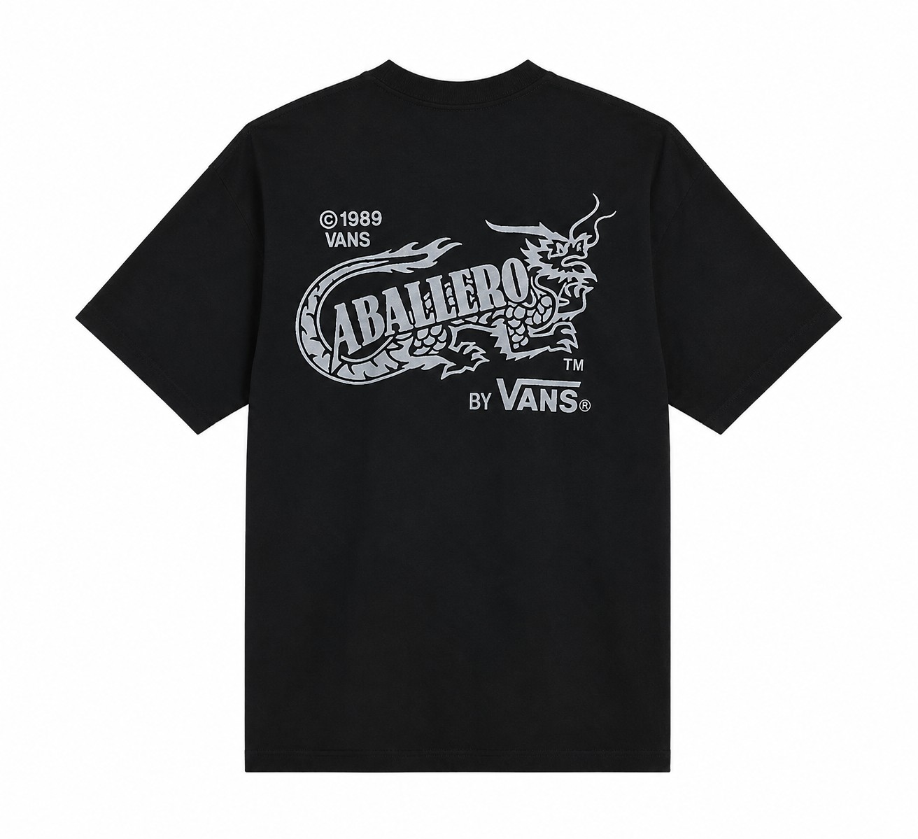 Itim na T-shirt ng Lalaki ng Vans VN000XHBBLK1