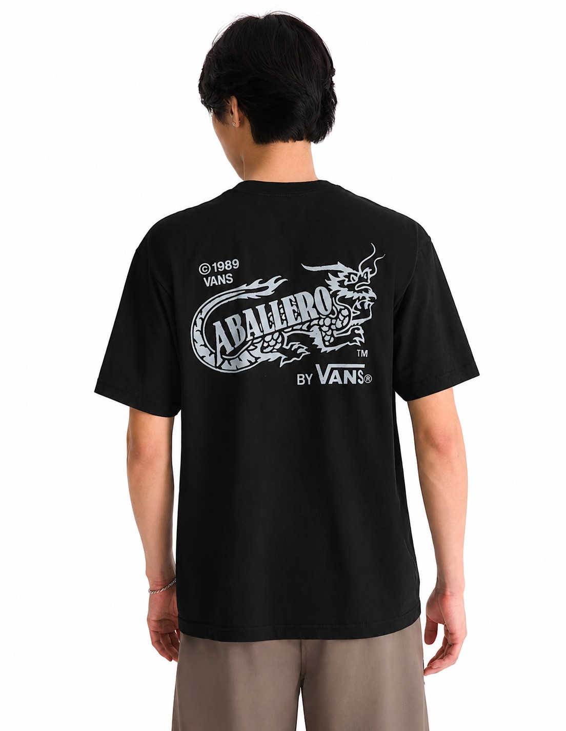 Itim na T-shirt ng Lalaki ng Vans VN000XHBBLK1