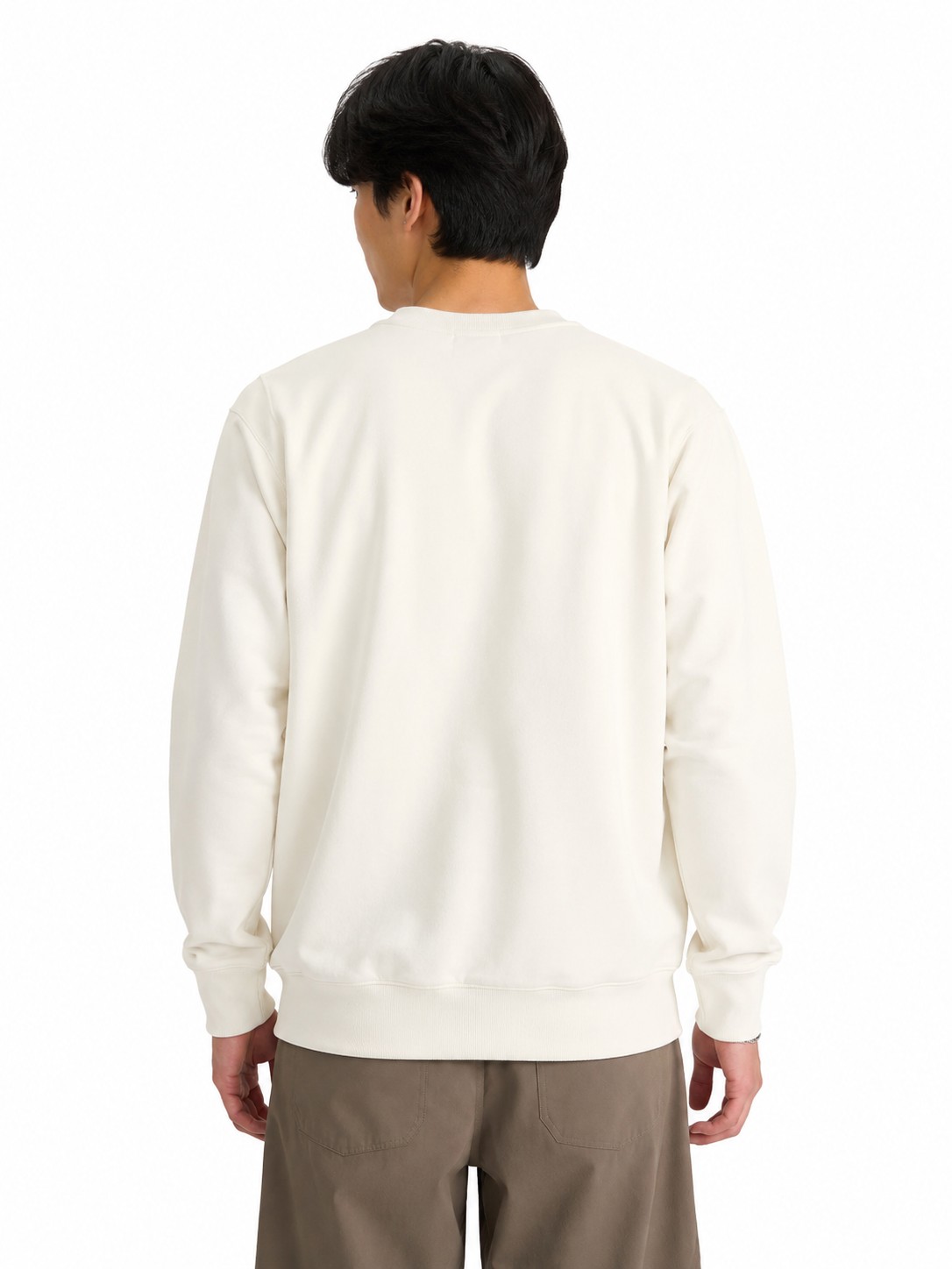 Vans Sudadera blanca de hombre VN000WTRFS81