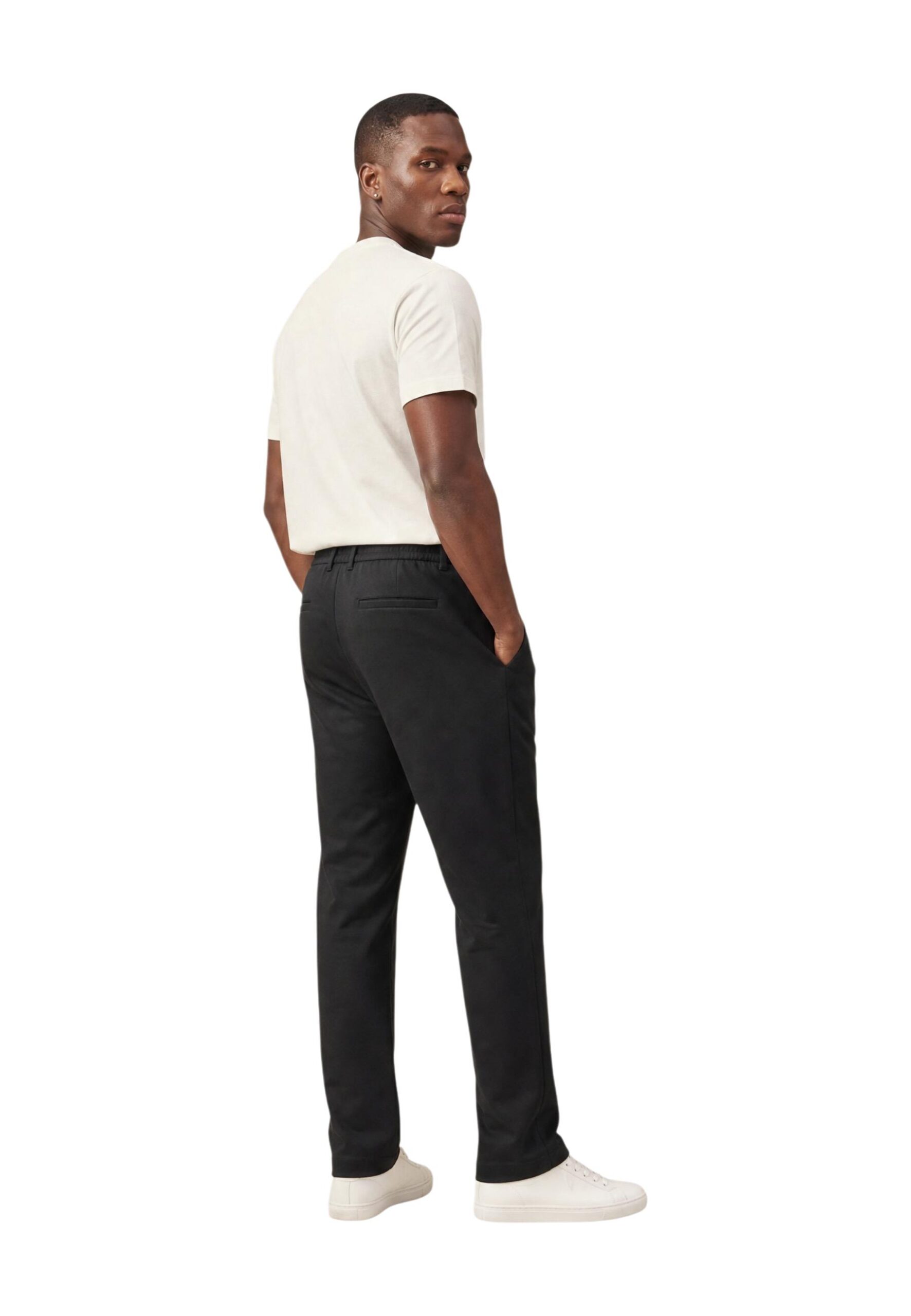 Armani Exchange Moške črne hlače 2475817 | Brands Seekers