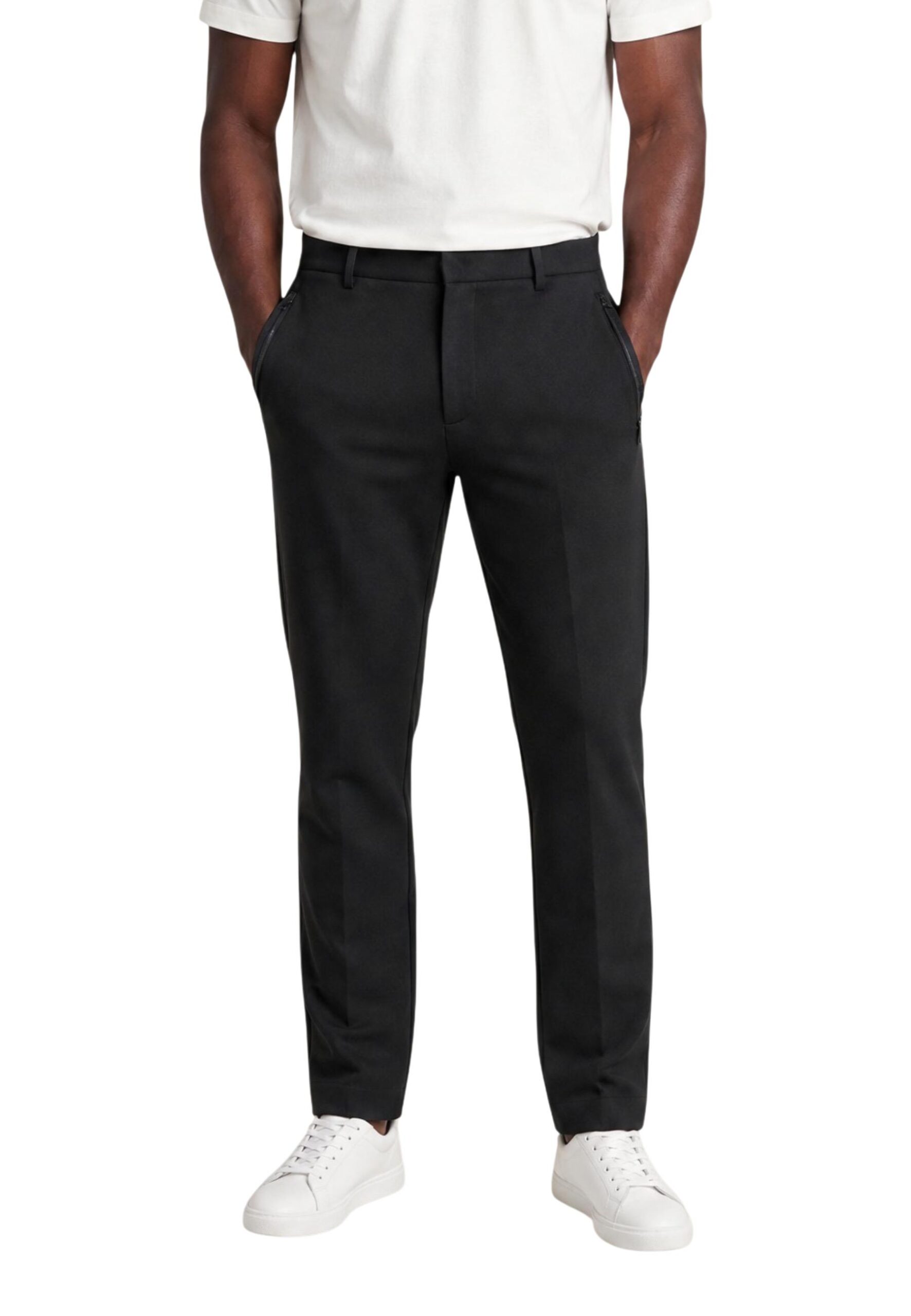 Armani Exchange Moške črne hlače 2475817 | Brands Seekers