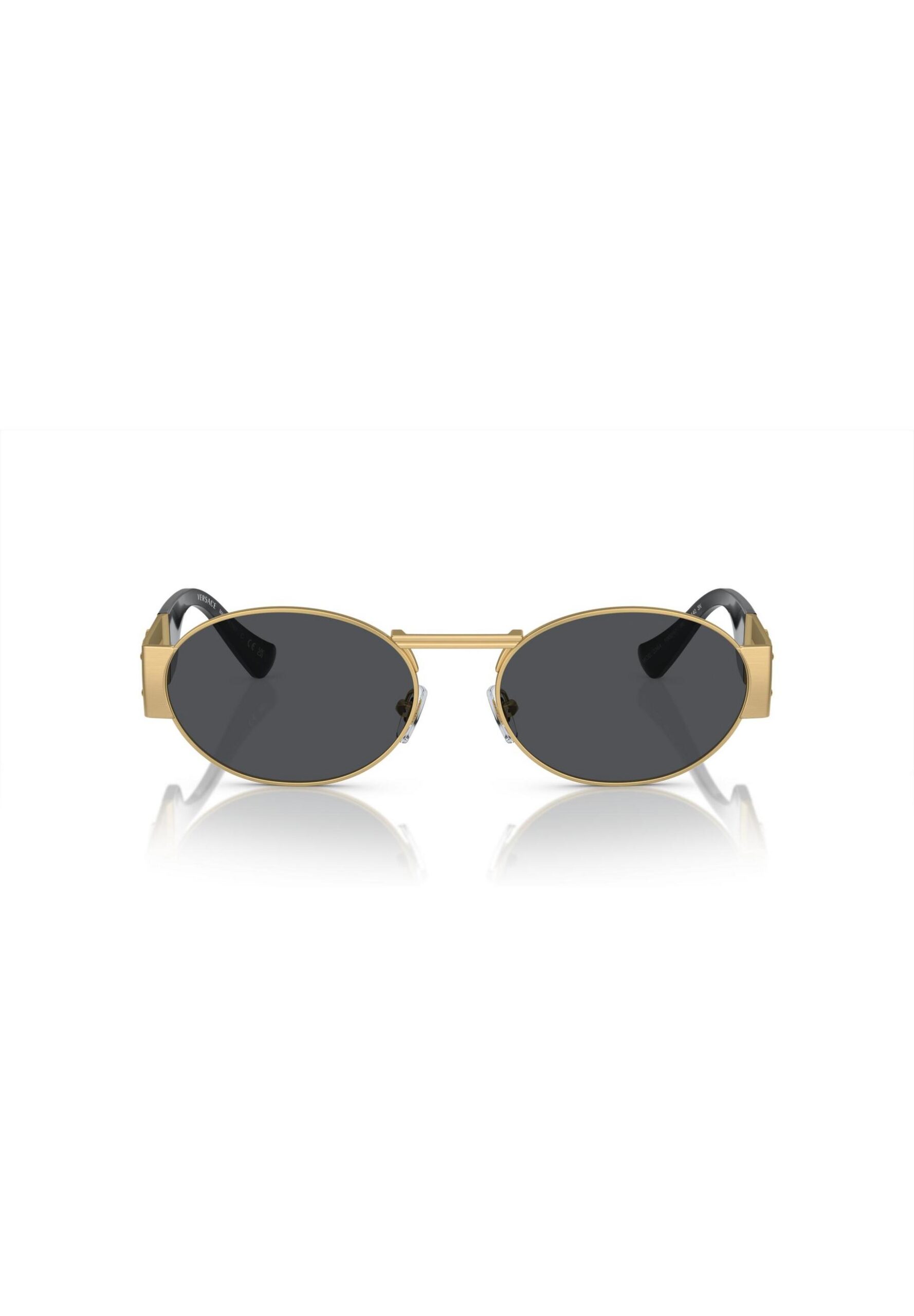 Shop Versace Men’s Gold Sunglass ORO OPACO at Brands Seekers