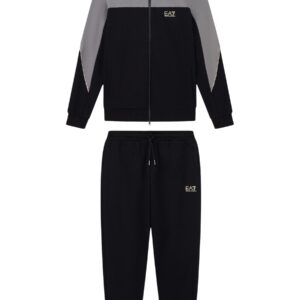 Shop Ea7 Men’s Black Tracksuit 2475879 at Brands Seekers