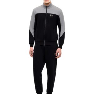 Shop Ea7 Men’s Black Tracksuit 2475879 at Brands Seekers